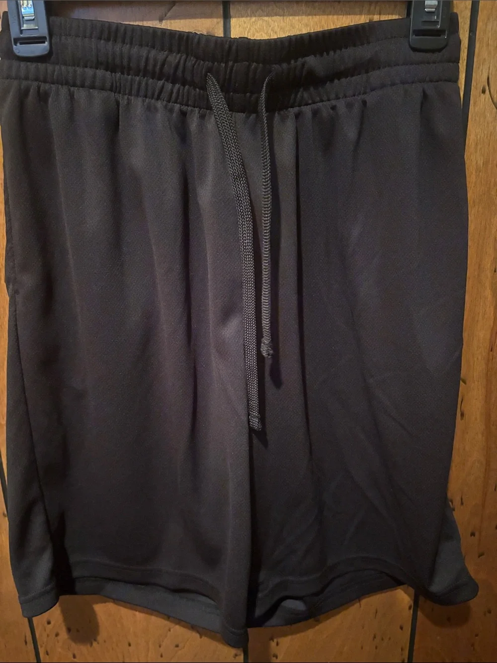 tek gear Black Men's Athletic Drawstring Shorts